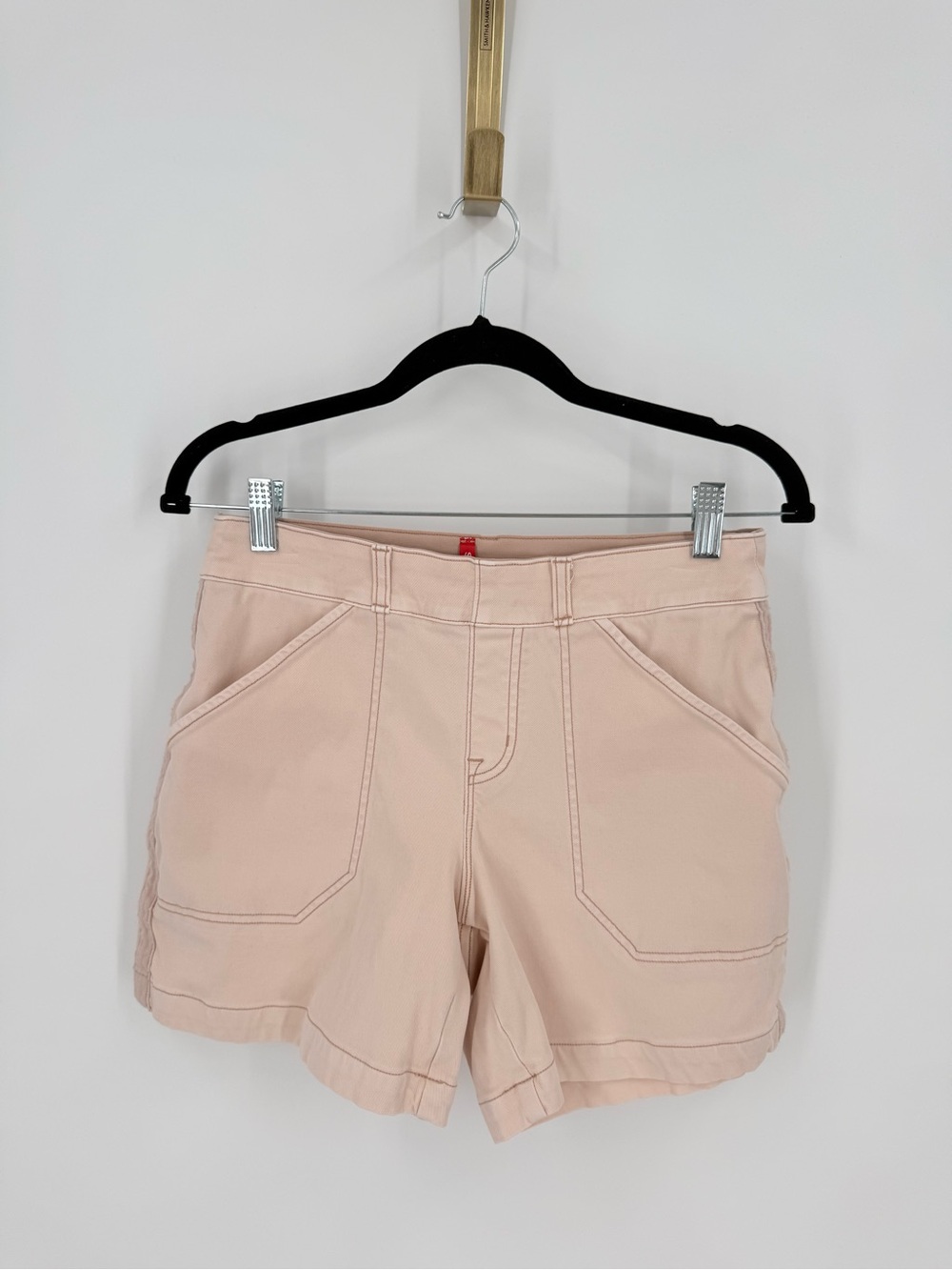 SPANX Beige Blush Tailored Shorts Size S